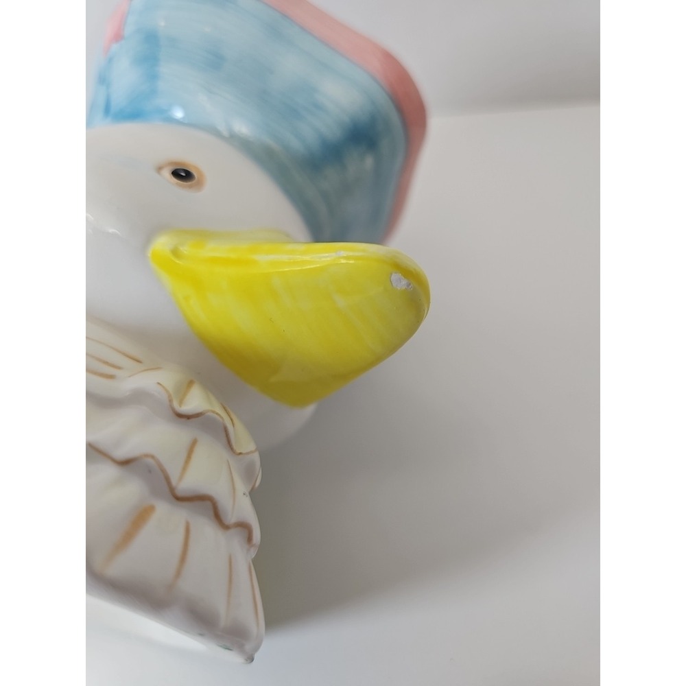Vintage Fitz and Floyd Duck Admiral Revolutionary War Mug And Pitcher - Picture 13 of 15